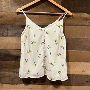 Lemon print top